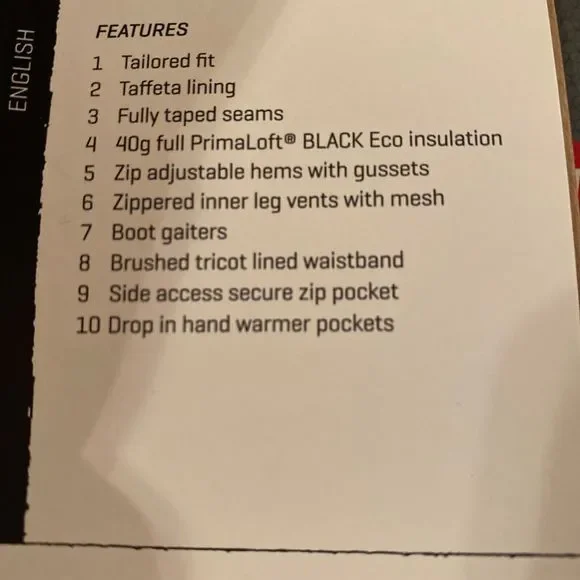 Dakine Westside Insulated Snowboard Pants Women’s Deep Teal Size S NWT - Picture 8 of 8